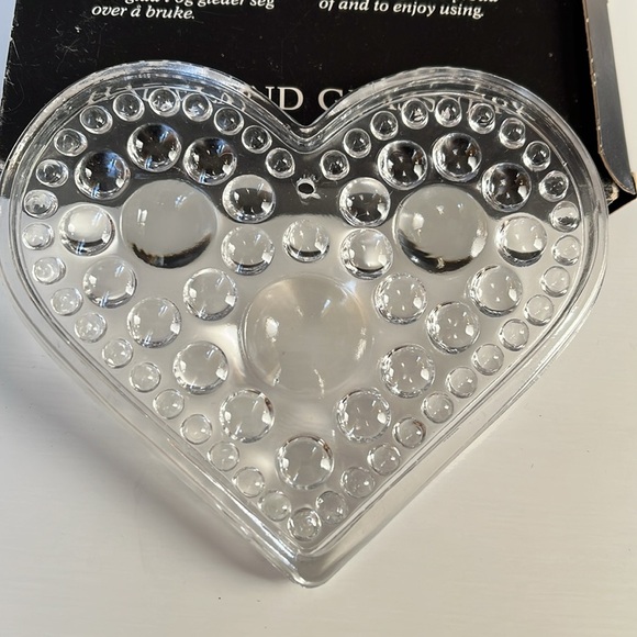 Hadeland Glassverk Norway Glass Heart Hearts Hjerters Ornament Sun Catcher - Picture 4 of 10
